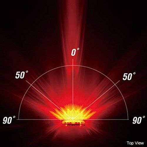 CATEYE Omni 3 Bike Safety Light – IPX4 Waterproof 3 LED Safety Light with 360° Visibility, Multiple Flashing Modes, AAA Battery, 200+ Hour Runtime, Fits Road, Urban, MTB & Kids Bikes