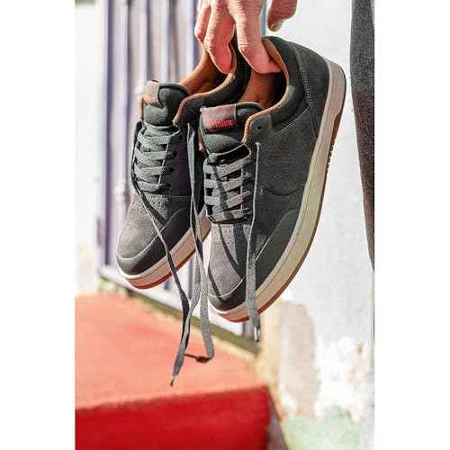 Etnies Men's Marana Skate Shoe, Dark Grey/Black/Red, 11.5