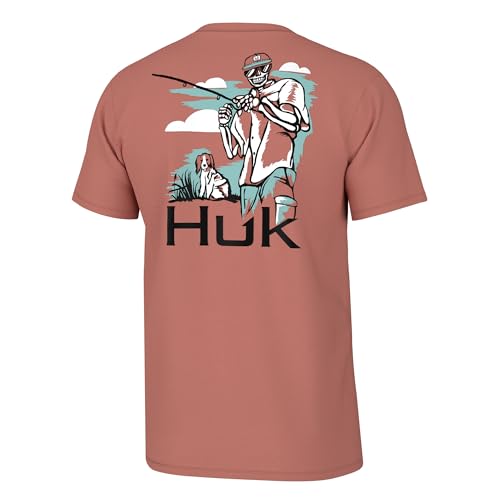 Men's Fishing Graphic T-Shirt - Quick-Dry Performance Tee - Sunburn Variation