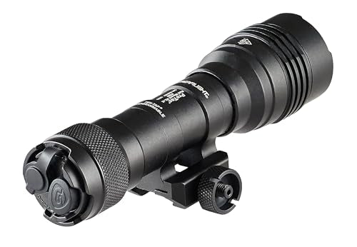 Streamlight 88126 ProTac Rail Mount HL-X Pro 1000-Lumen High Candela Multi-Fuel Long Gun Light, Includes Jack-Cap, M-Lok kit, Pressure Switch, Tool, and CR123A Lithium Batteries, Black