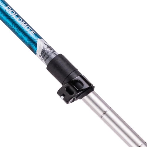 Mountainsmith Dolomite 7075 OLS Trekking Pole, (Single), Ice Blue Topo