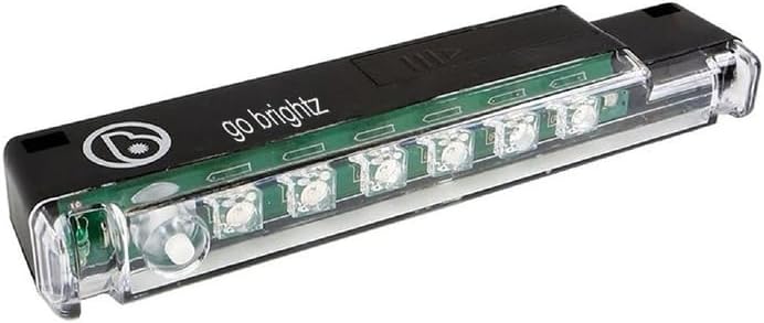 GoBrightz LED Bike Frame Light - Night Riding Underglow Light Bar with 4 Modes - Cool Bicycle Lights for Kids & Adults