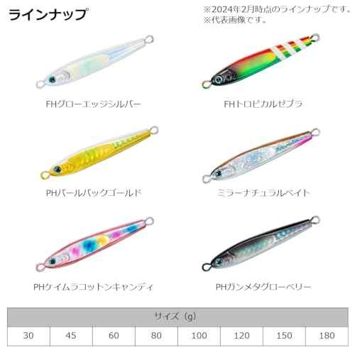 Daiwa 2024 2024 Tungsten Jig, TG Bait, 1.1-6.3 oz (30-180 g)