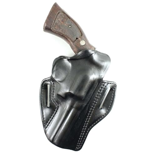 DeSantis Speed Scabbard, Right, Black, COLT Python, Trooper 4", S&W L Frame 4", DAN Wesson 15/2,15/2V,15/2VH 4", Ruger GP100 4"