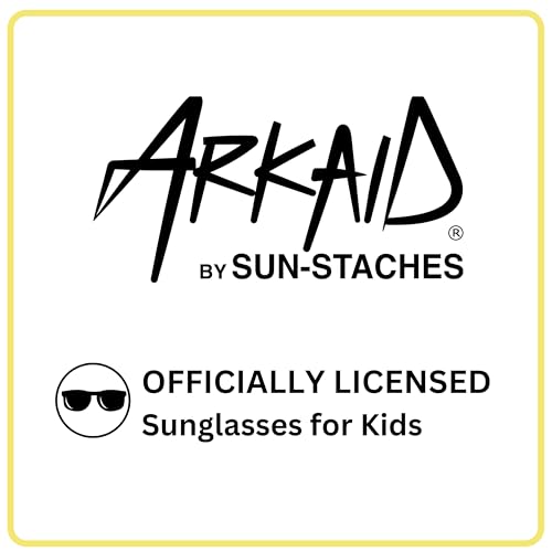 ARKAID Minions Sunglasses for Kids | Officially Licensed Minions Shades | UV 400 | One Size Fits Most Kids