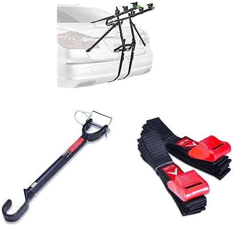 Allen Sports Deluxe 2-Bike Trunk Mount Rack, Model 102DN-R, Black