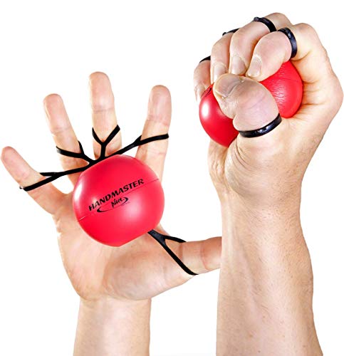 Handmaster Plus Hand Exerciser Set of 3 - Stress Relief & Finger Strengthening Balls