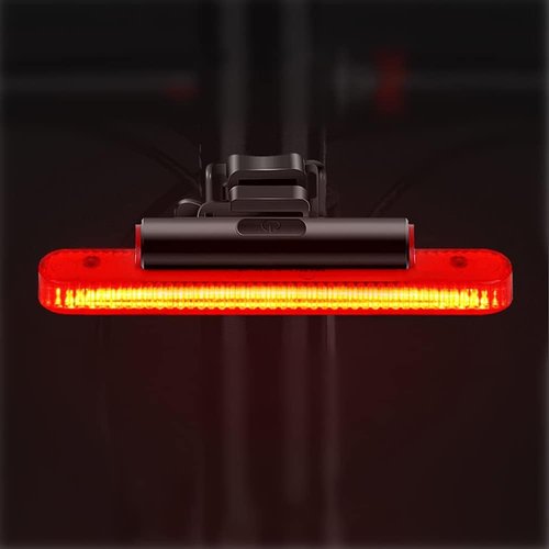 Bike Tail Light, WASAGA Bicycle Rear Light Sport LED USB Rechargeable Red High Intensity Waterproof 4 Light Modes Backpack Strobe Bike Back Light