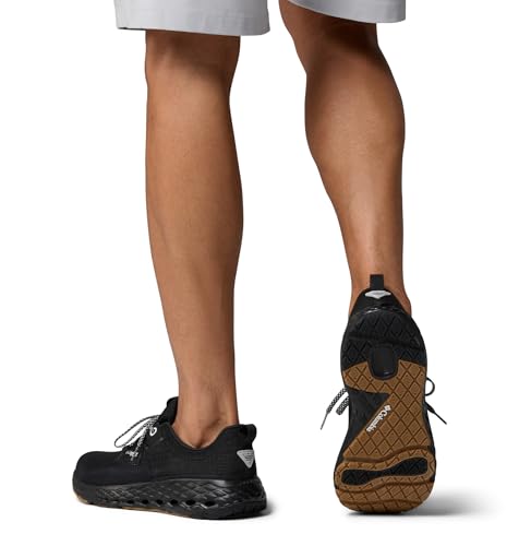 Columbia Men's PFG Tamiami 2 Fishing Shoes - Black White, Size 7