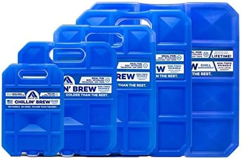 Arctic Ice Reusable Ice Pack - Long Lasting Beverage Cooler Freezes at 28°F