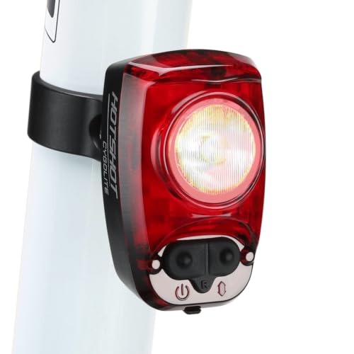 Cygolite Hotshot Bicycle Taillight 100 Lumens 6 Night & Day Modes USB Rechargeable