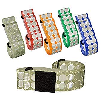 Cyalume Cyflect PT (Physical Training) Belts, High Visibility Reflective Gear, 5.5 ft. x 2 in., Adjustable, Blue