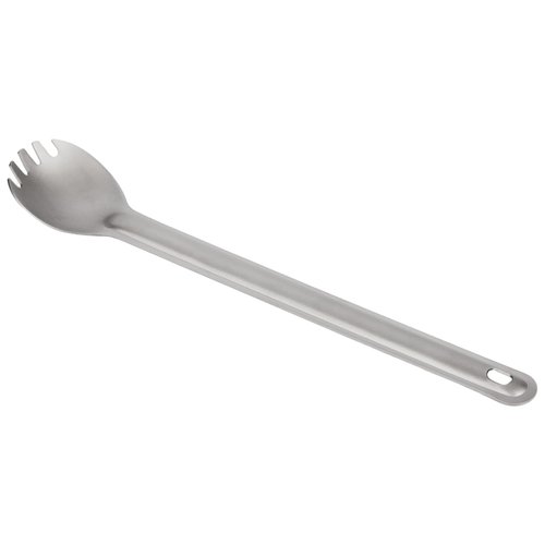 Long Handle Spork Eco-Friendly Ultralight Portabale Flatware for Outdoor Camping Backpacking Hiking Travel Picnic Tableware with Bag(Spork)