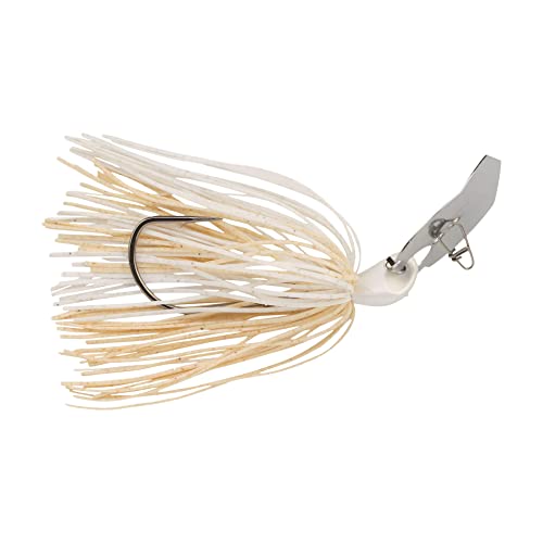 Berkley SlobberKnocker Fishing Jig White 3/8 oz Heavy Duty Bladed Lure