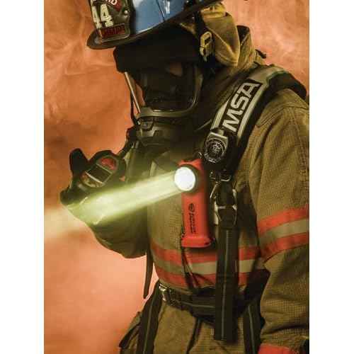 Streamlight 90540 Survivor 175-Lumen Alkaline Safety-Rated Firefighter Right Angle Flashlight, Orange