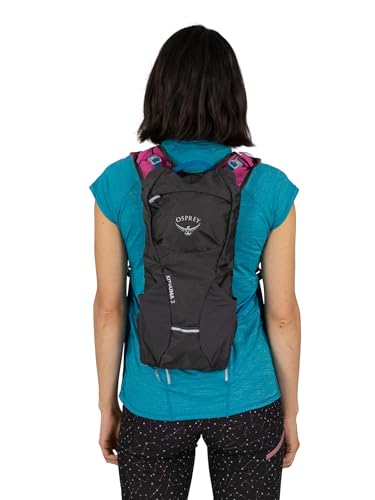 Osprey Kitsuma 3L Women's Biking Backpack with Hydraulics Reservoir, Space Travel Grey