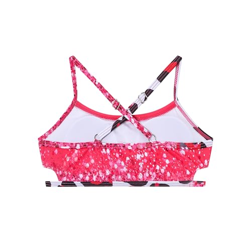Girls Bikini Set 3 Piece Swimsuit with Cover Up - Multicolored & Quick Dry for Kids 6-14 Years