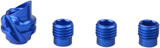 37/45 Degree Aluminum Hooded Peep Sight Compound Bow Housing Aperture Kit with 3 Size inner Core