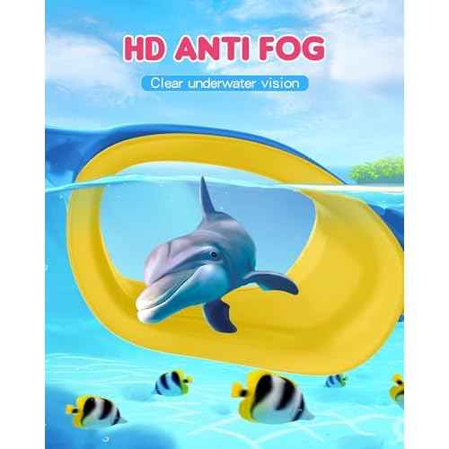 Kids Swim Goggles,Swimming Goggles for Kids 6-14, Anti-Fog UV Protection Pool Glasses for Boys Girls
