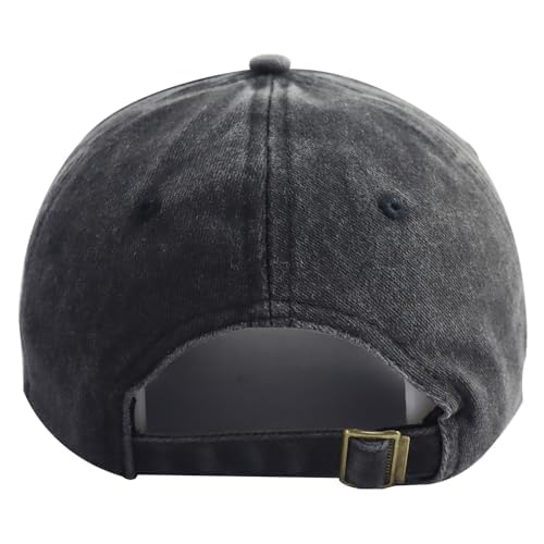 Football Embroidered Baseball Hat, Adjustable Unisex Cotton Football Baseball Cap