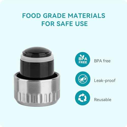 Replacement Lid for 9/12/17/25 OZ Cola Shape Water Bottles - BPA Free Cap for MIRA/CHILLOUT LIFE/Koodee Stainless Steel Bottles