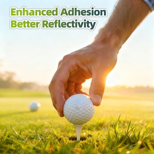 Golf Reflective Dot Stickers - Pack of 308 for High-Speed Camera Tracking