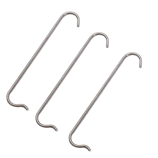 Vctitil 3 Pcs Stainless Steel Bicycle Chain Hooks, Bike Chain Repair Aid Tool