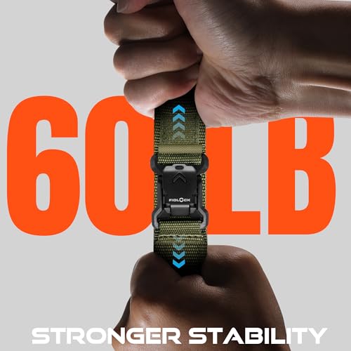 Army Green 26mm Quick Fit Watch Band Compatible with Garmin Fenix 9 8 51mm - Large
