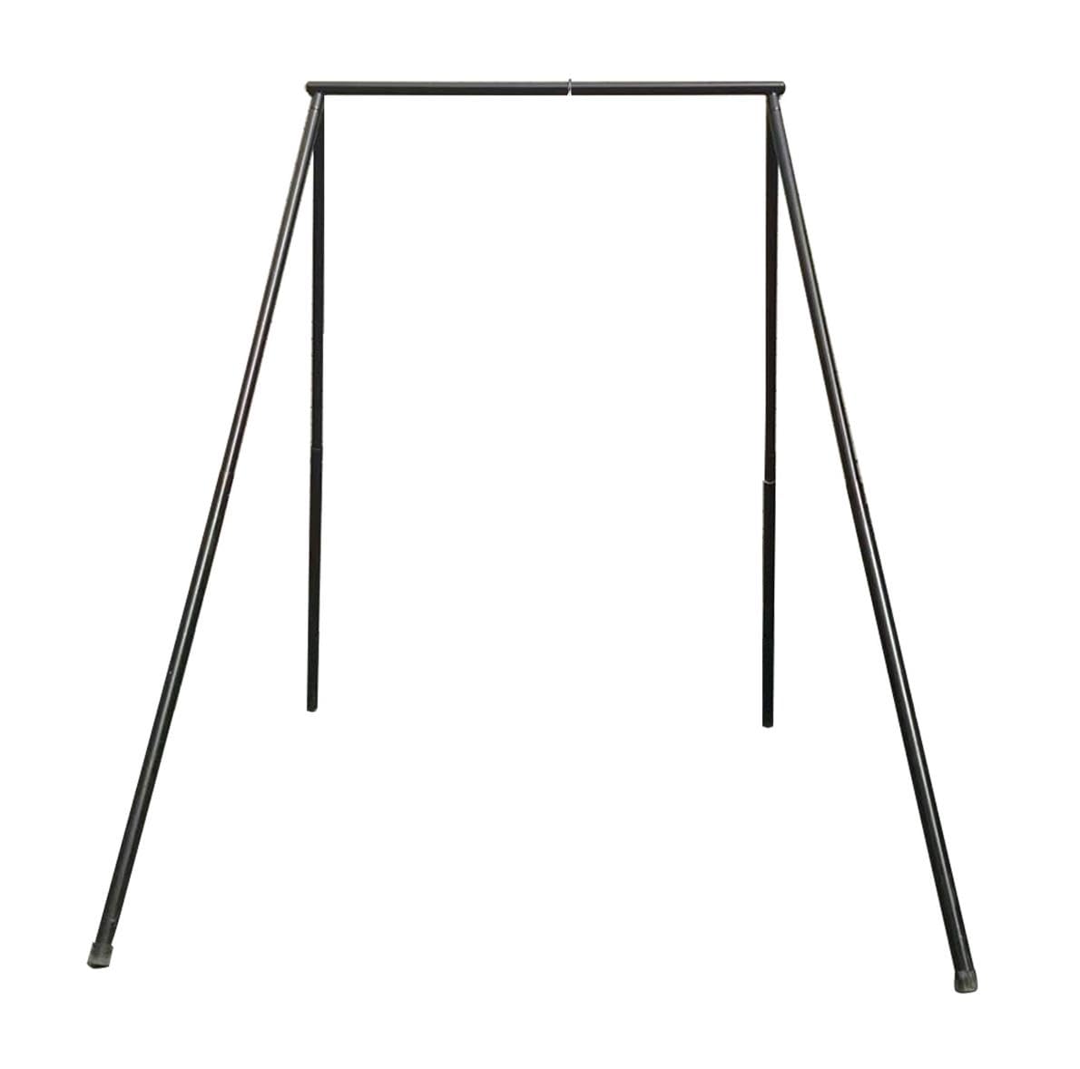 Generic HSW Black Steel Game Hunting Hoist Rack, 500lb Capacity Deer Game Hanger Hoist, Heavy Duty Convenient Freehand Installation Support Stand for Animal Skinning Field Processing (black)