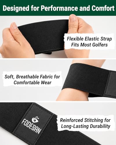 Golf Arm Band Training Aid for Swing Connection and Consistency