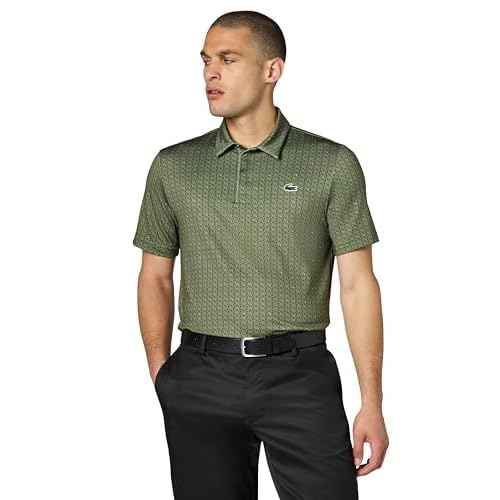 Lacoste Mens Regular Fit Uv Protect Golf Polo Shirt