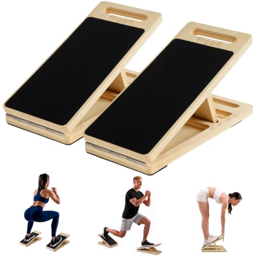 Slant Board for Exercise and Physical Therapy - Split Calf Stretcher