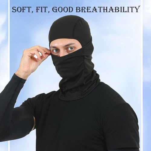 6 Pack Ski Mask for Men Breathable Balaclava Face Mask Women Summer Full Head Shiesty Masks for Sun UV Protection Motorcycle