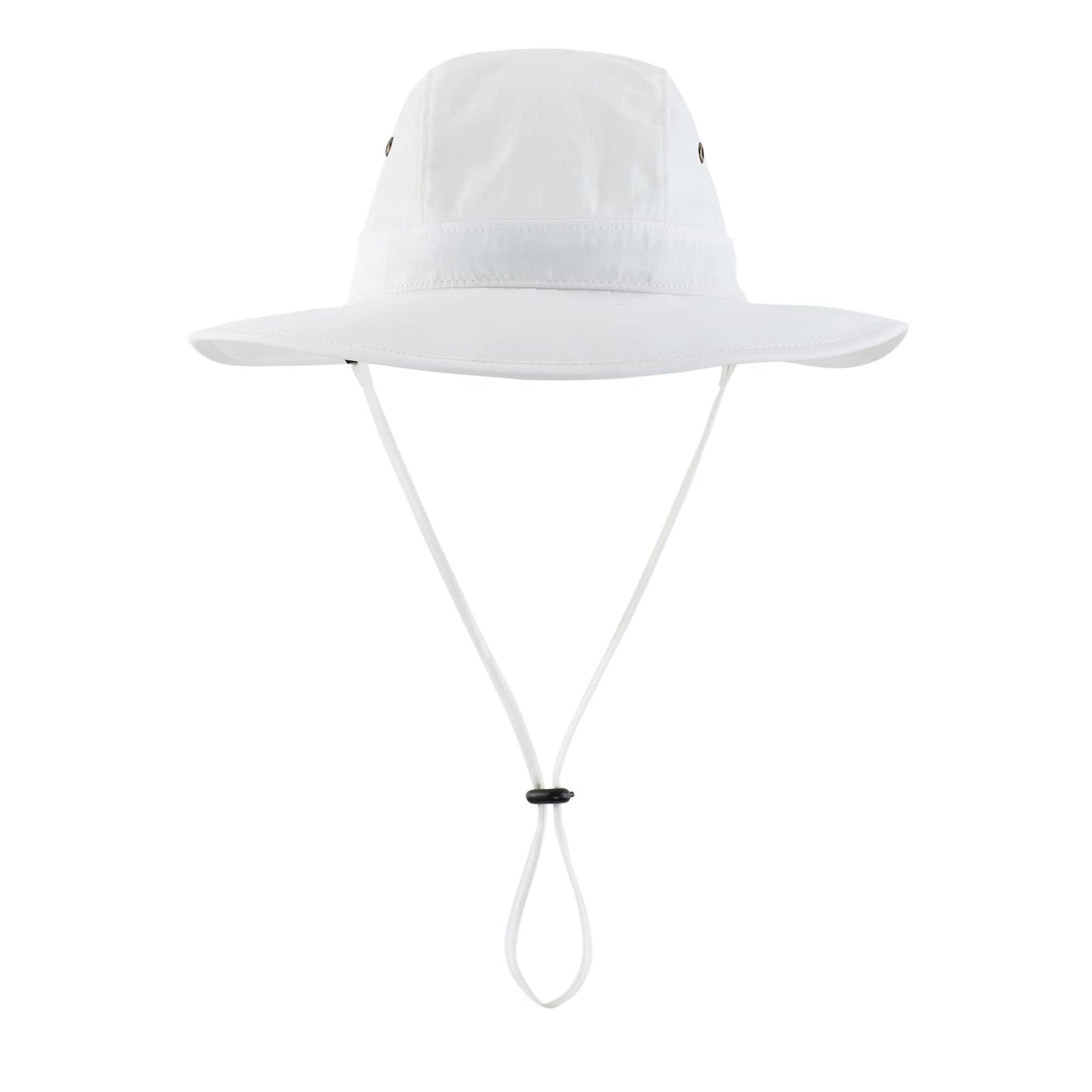 Home Prefer Summer UPF 50+ Men's Bucket Sun Hat Wide Brim Fishing Hat Safari Hat (White)