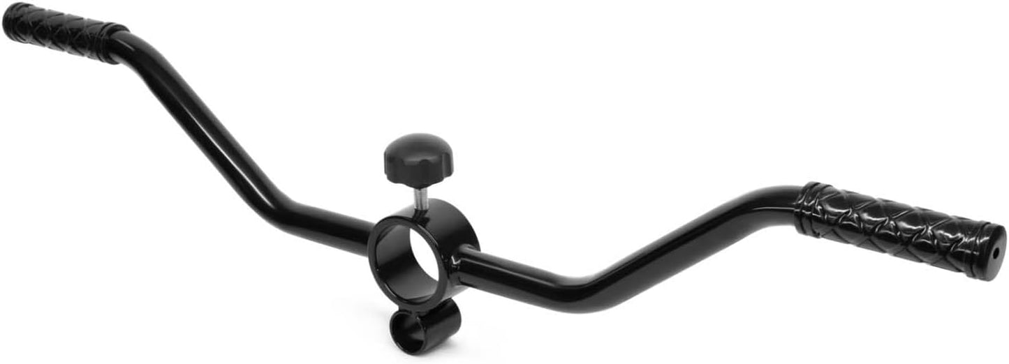 Yes4All Deluxe T-Bar Row Platform – Full 360° Swivel & Easy to Install – Fits 1” Standard and 2” Olympic Bars (8. Black - T-Bar Row Platform + Lock Jaw 1inch & 2inch)