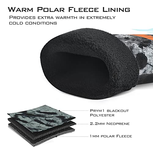KastKing IceRiver Fishing Gloves, 100% Waterproof Gloves for Men & Women, Cold Weather Fishing & Outdoor Sports, Ideal for Ice Fishing & Winter Activities