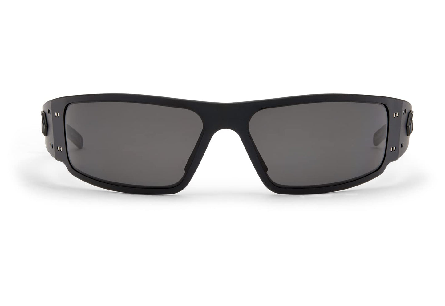Gatorz Magnum Sunglass, Black Cerakote Frame, Black Logo, Smoke Lens - Made in the USA - GZ-01-001