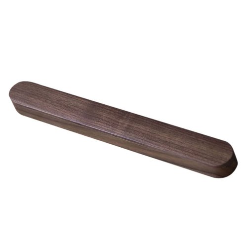 SHOWERORO Solid Wood Chopsticks Box With Case - Travel Silverware Holder for Camping, Outdoor, Student Use - Black Walnut Fork Included