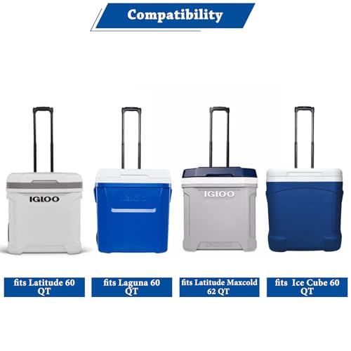 Telescoping Cooler Handle Replacement for Igloo Maxcold & Latitude Models