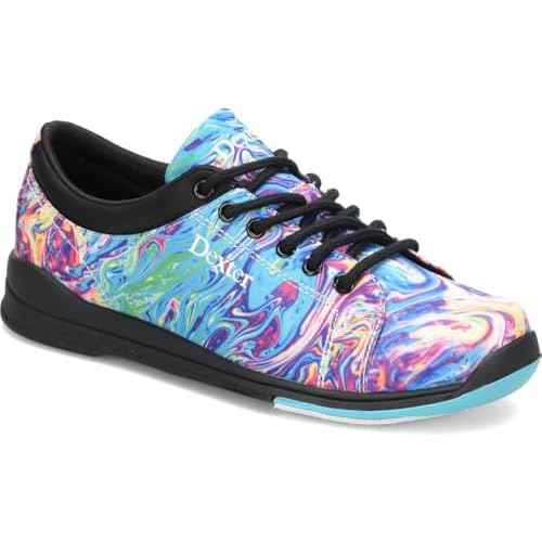 Dexter womens Bowling Shoes, Groovy Blue, 10 US