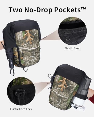 Anti-Theft Crossbody Bag RFID Blocking Water Resistant Sling Backpack Camouflage