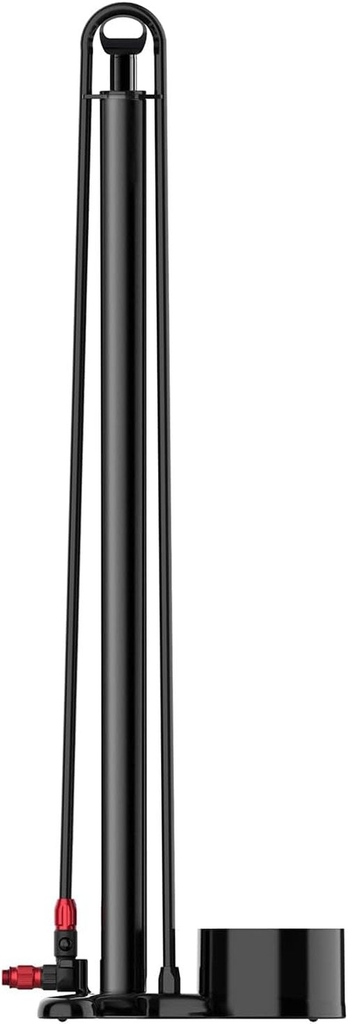LEZYNE CNC Floor Drive 3.5 Bicycle Floor Pump with 3.5" Analog/Digital Gauge - CNC Machined Aluminum High Pressure 220PSI Tire Air Pump for Road/Track Bikes - ABS-1 Pro Chuck for Presta/Schrader Valve