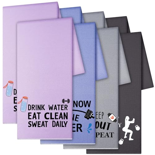 8 Pack Cooling Towels for Gym Workout, 40x12 Inches, Fitness & Sports