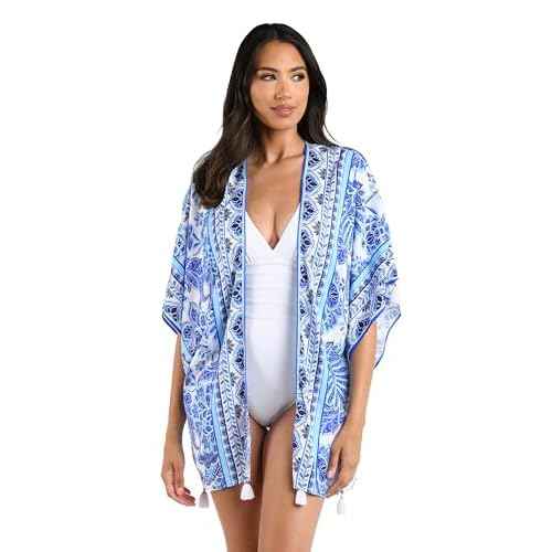 La Blanca Women's Kimono Swimsuit Cover Up