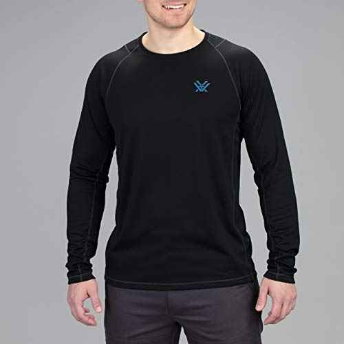 Vortex Men's Weekend Rucker Long Sleeve Shirts - Moisture Wicking, UPF Sun Protection, Stain Release Technology