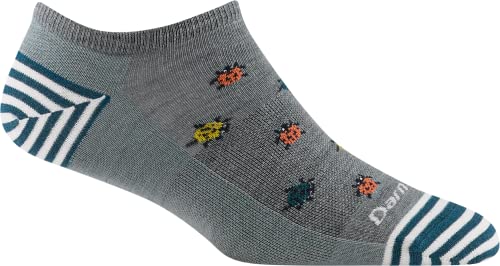 Darn Tough Vermont Women's No Show Socks - Lucky Lady Medium Seafoam