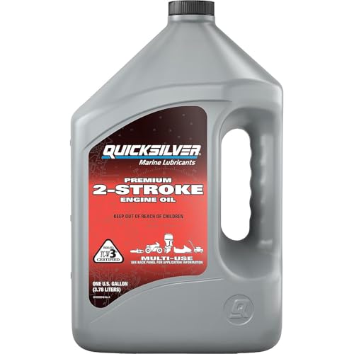 Quicksilver Premium 2-Stroke Engine Oil Gallon - Marine & Small Engines