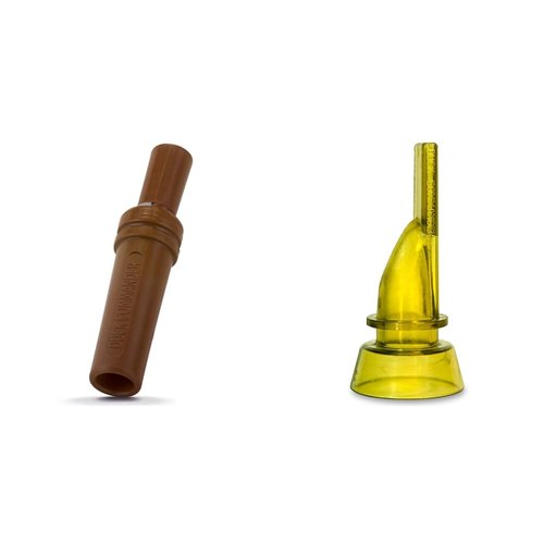 Duck Commander Specialty Teal Hen Duck Call and 6 in 1 Pintail/Widgeon Duck Call with Duck Dynasty Quail & Dove Whistle
