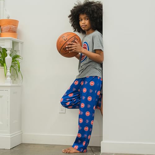 New York Knicks Youth NBA 2-Piece Pajama Set Boy Sizes - Lounge Pants & Tee