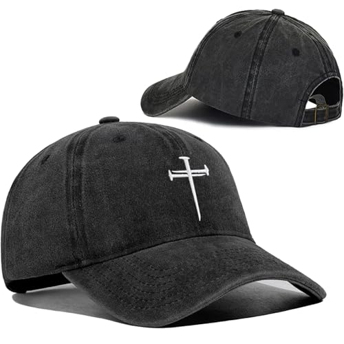 Christan Jesus Cross Baseball Cap Embroidered Dad Hat